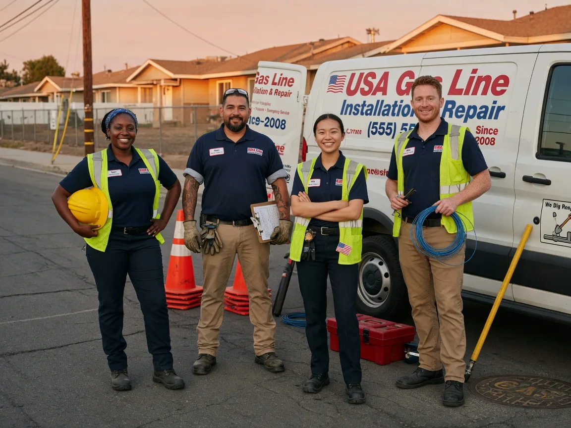 Gas Line Installation company in New Salem, IL